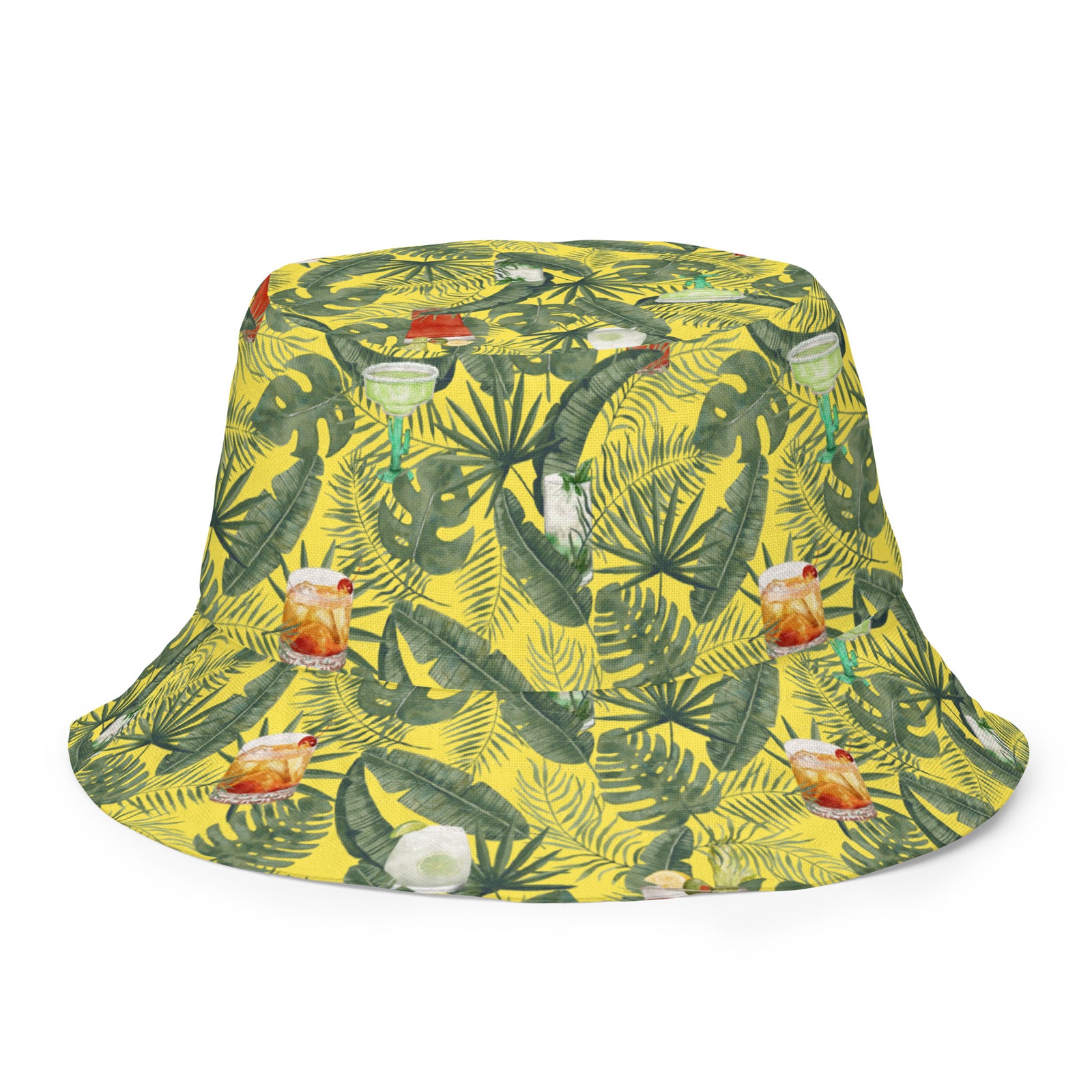 Cocktail Cabana Reversible Bucket Hat