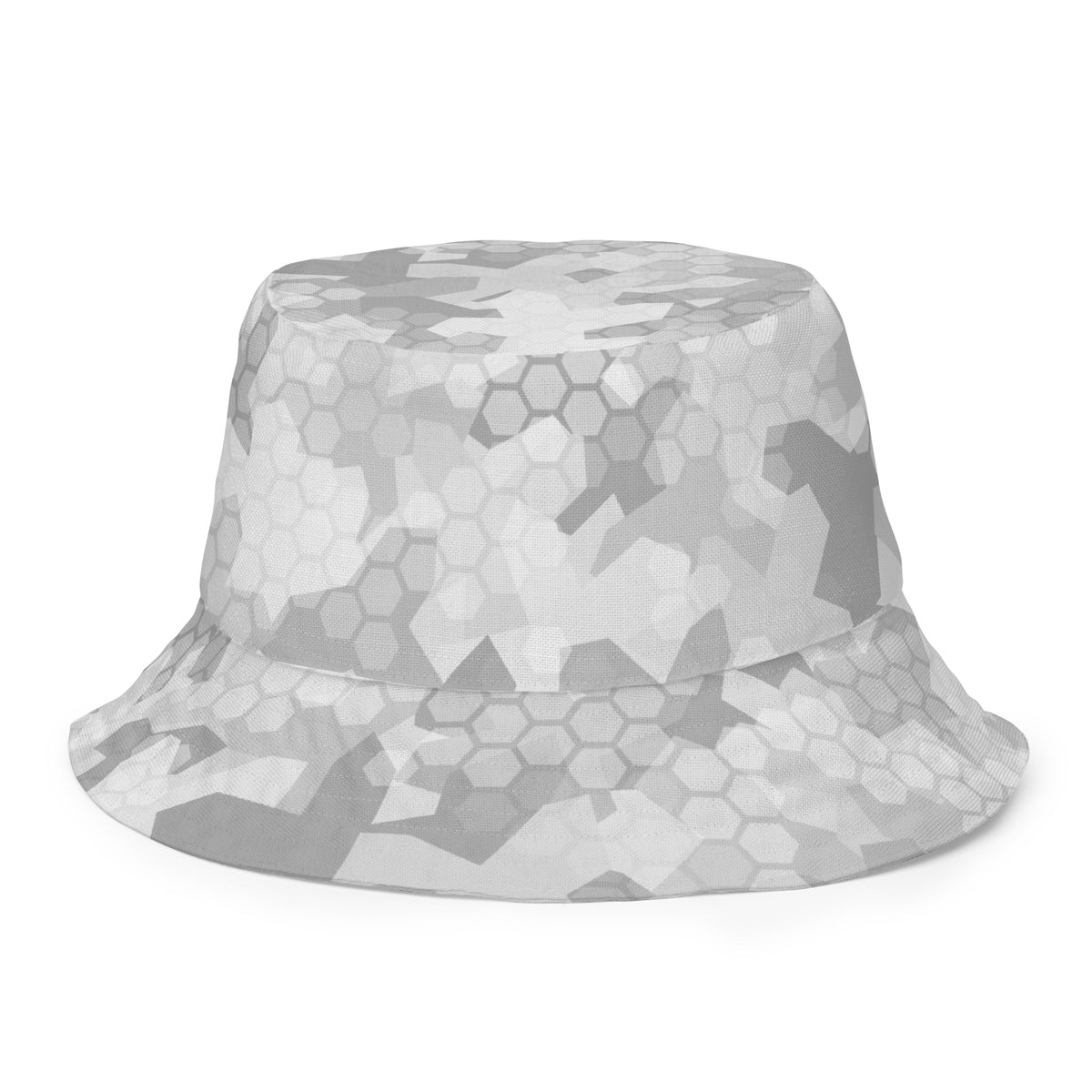 Arctic Shatter Winter Camo Reversible Bucket Hat