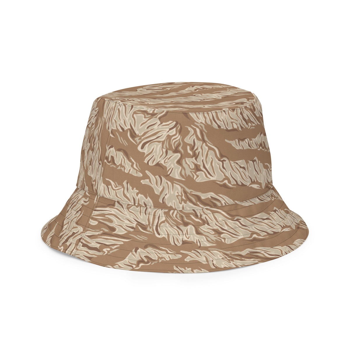 Tiger Stripe Jungle Camouflage Reversible bucket hat
