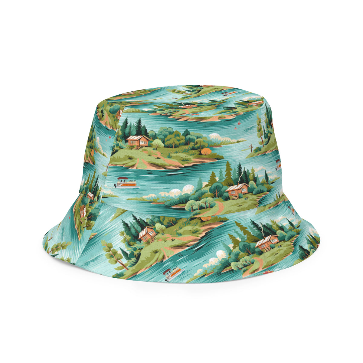 Up North Reversible Bucket Hat
