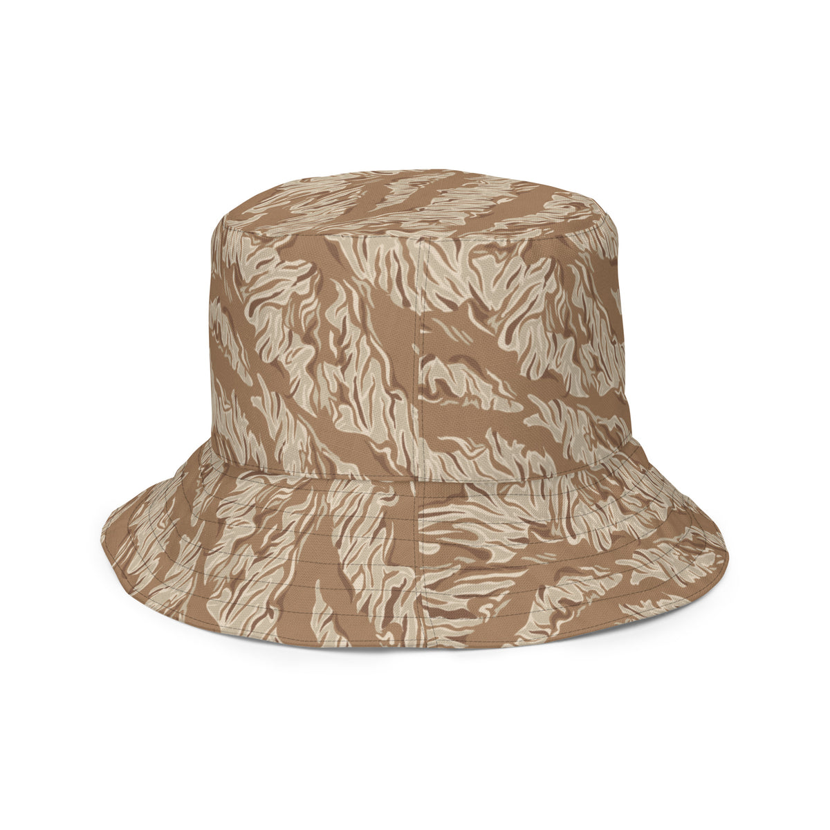 Tiger Stripe Jungle Camouflage Reversible bucket hat