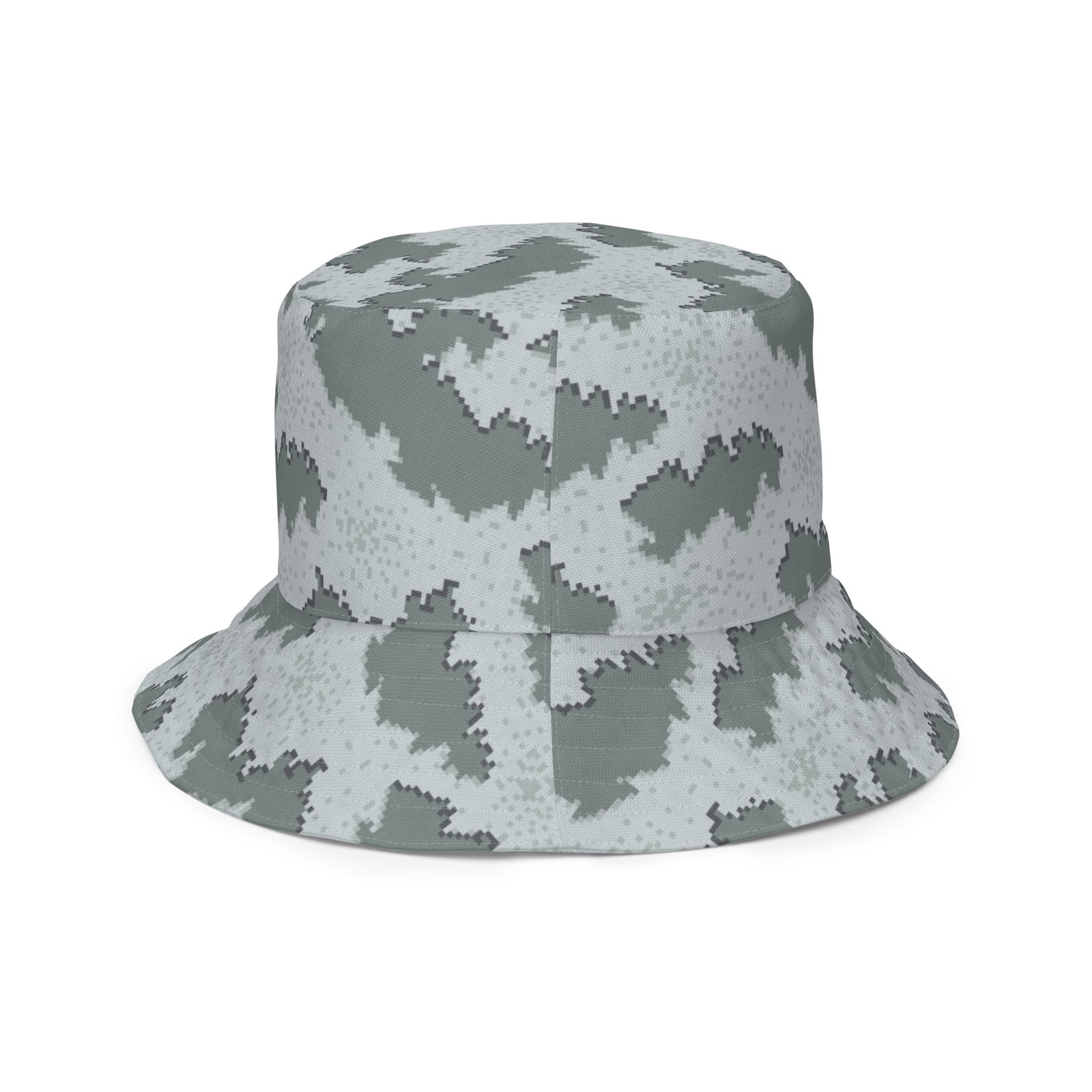 Arctic Shatter Winter Camo Reversible Bucket Hat