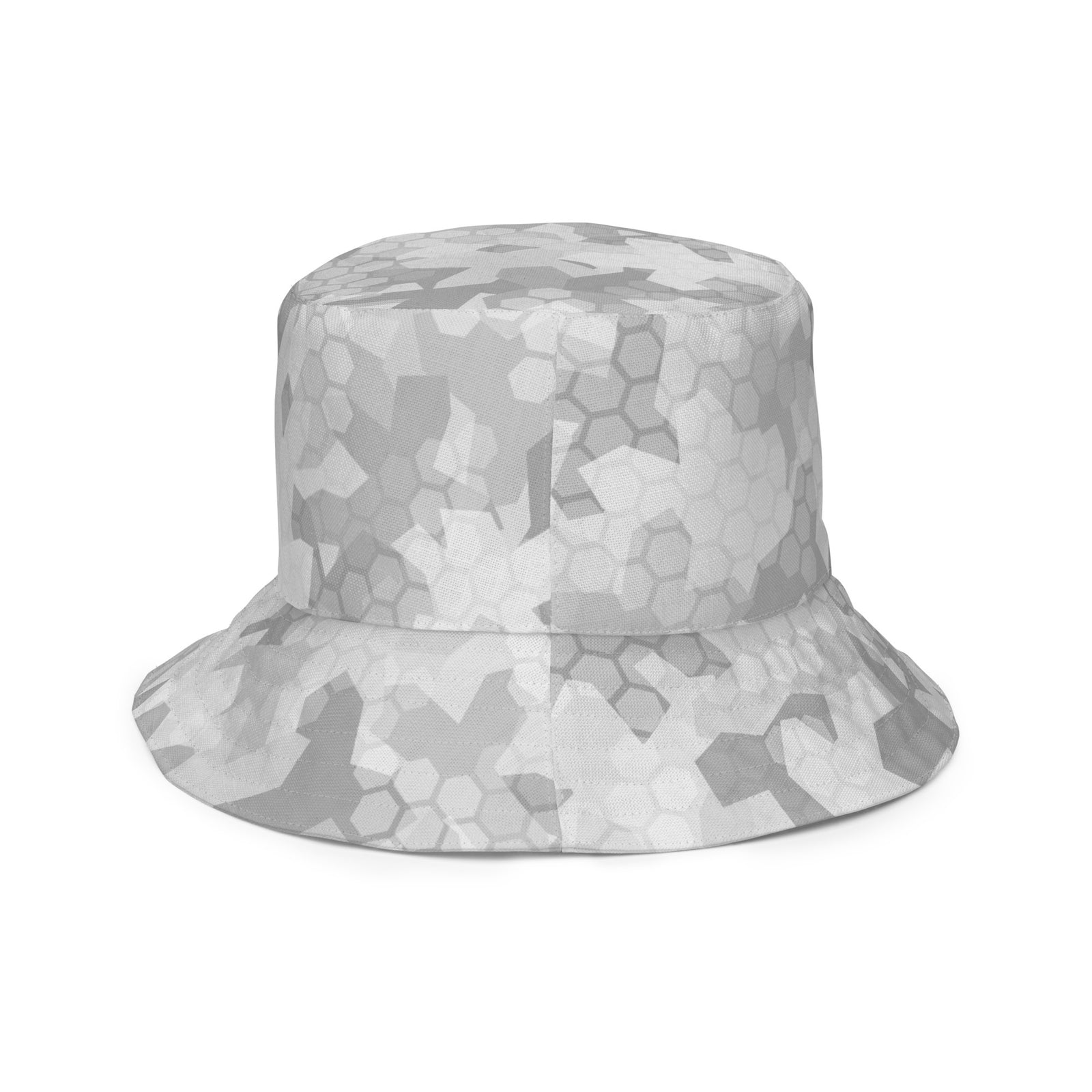 Arctic Shatter Winter Camo Reversible Bucket Hat
