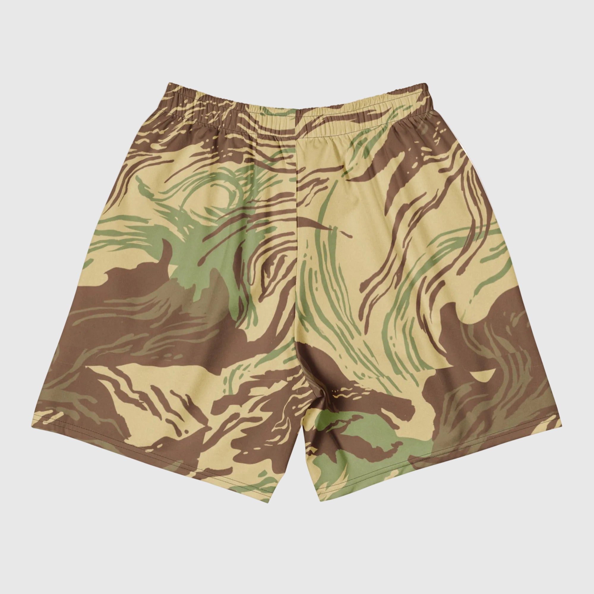Rhodesian Brushstroke Camo Athletic Jam Shorts - Liberty Maniacs