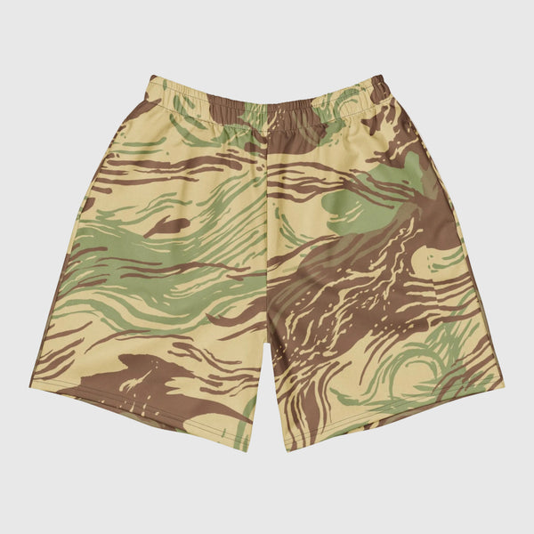 Rhodesian Brushstroke Camo Athletic Jam Shorts - Liberty Maniacs