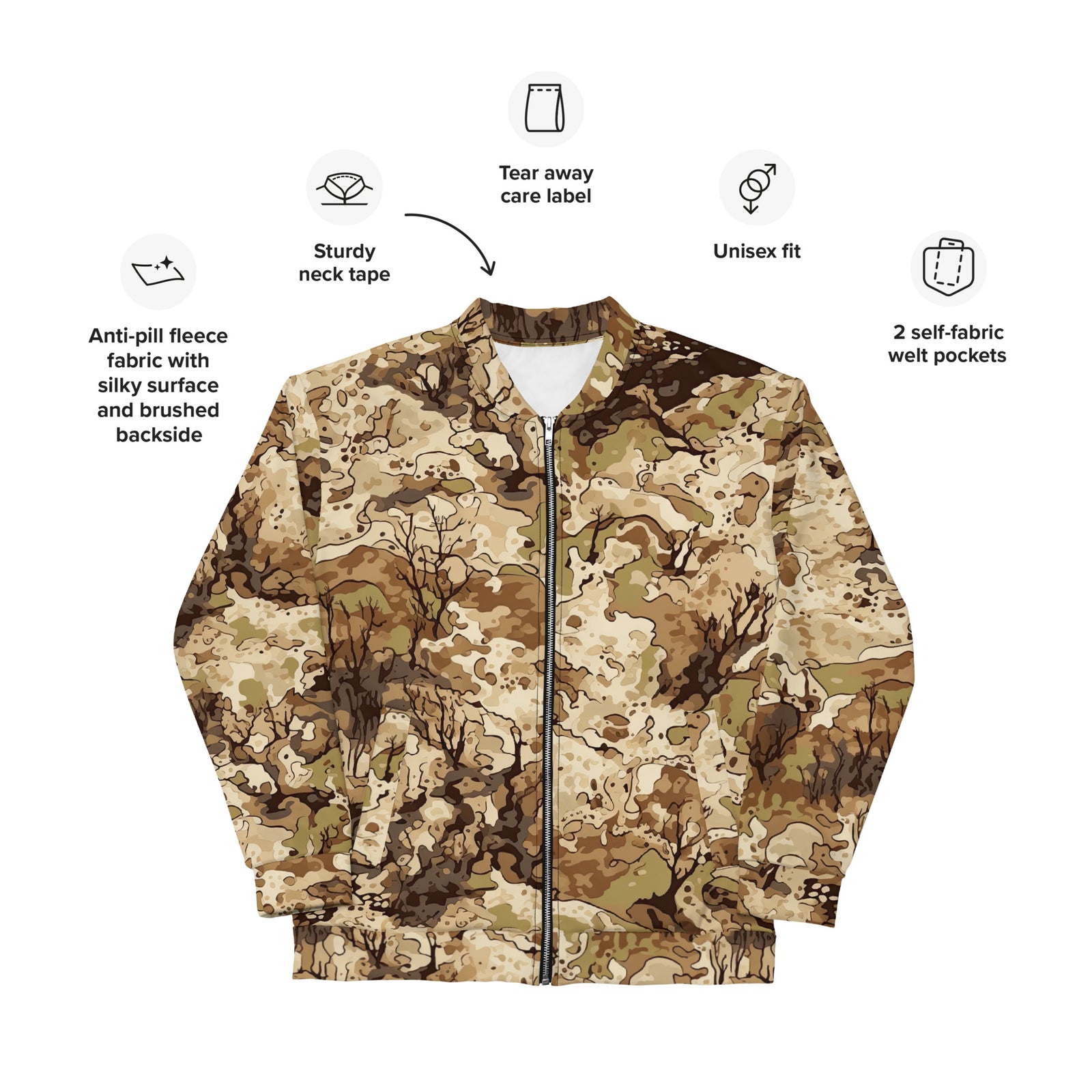 M23 Badlands Cybercamo Bomber Jacket
