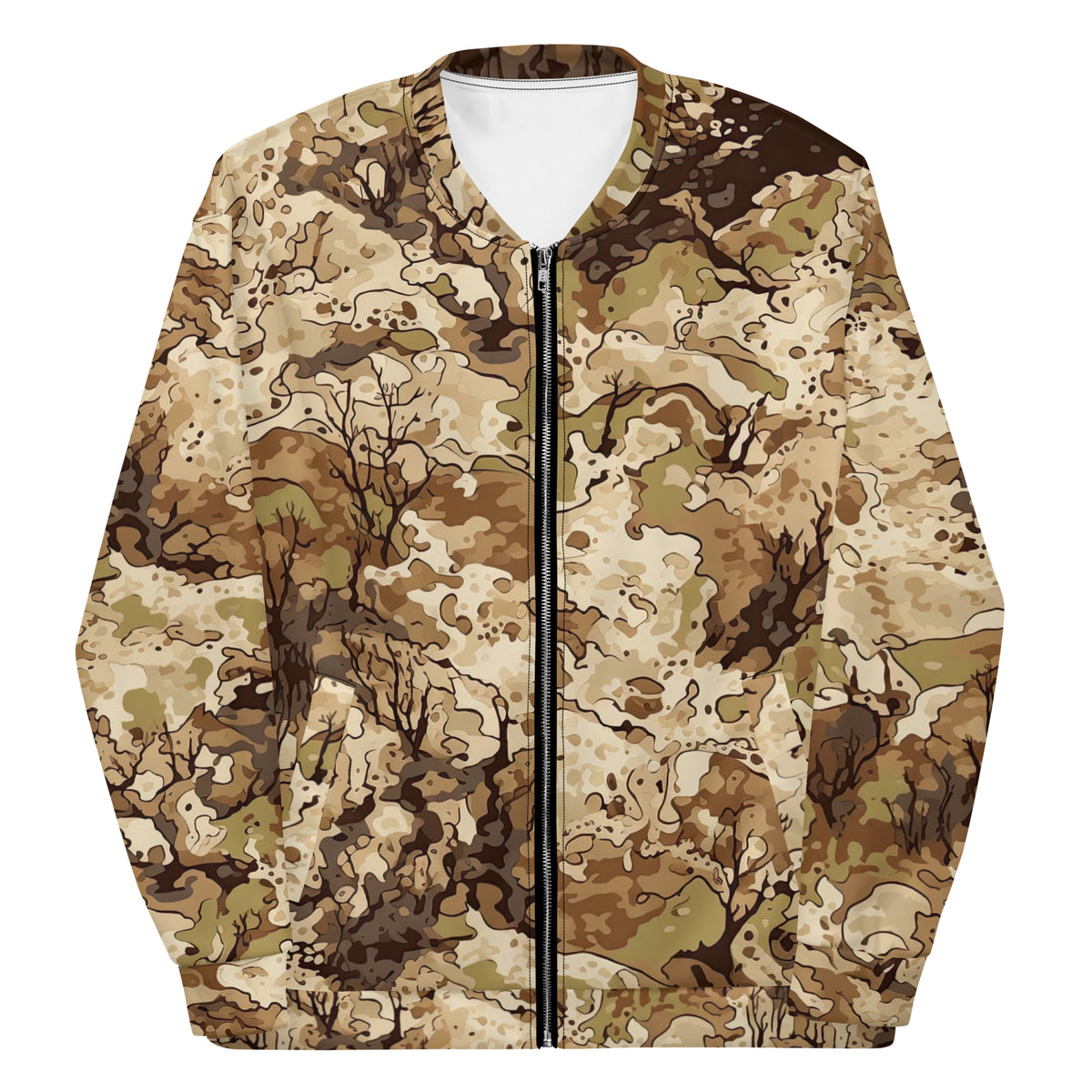 Desert camo bomber on sale jacket