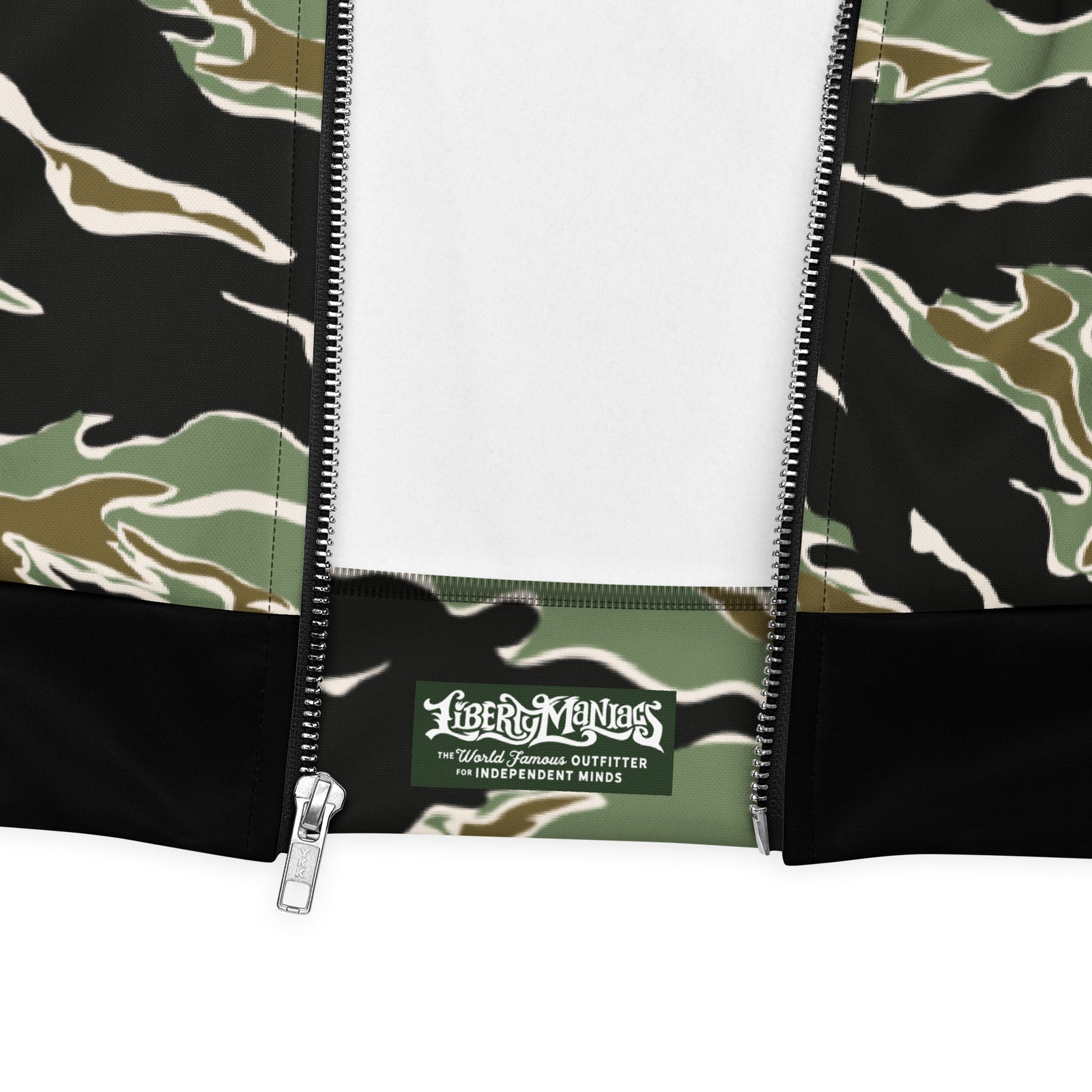 Tiger Stripes Jungle Camp Unisex Bomber Jacket