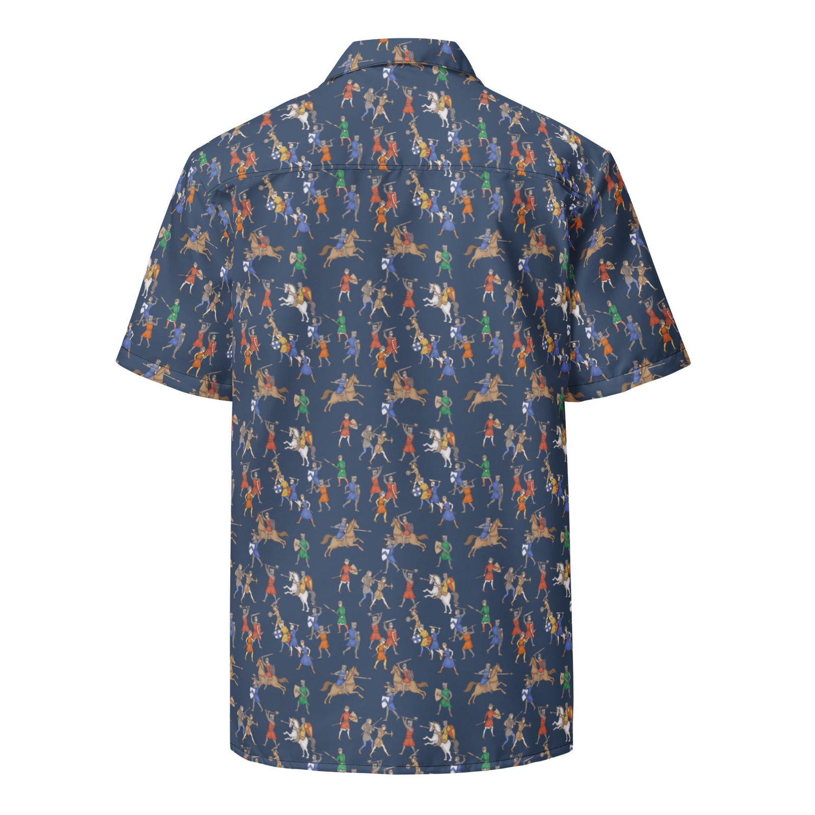 Medieval Battle Button-Up Shirt