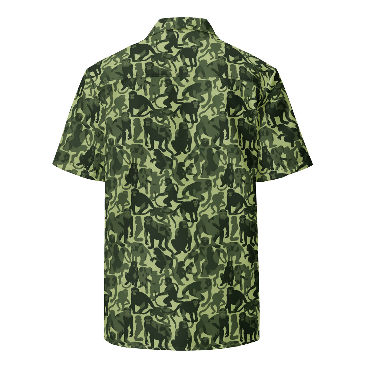 Monkey Business Camo Button Up Shirt