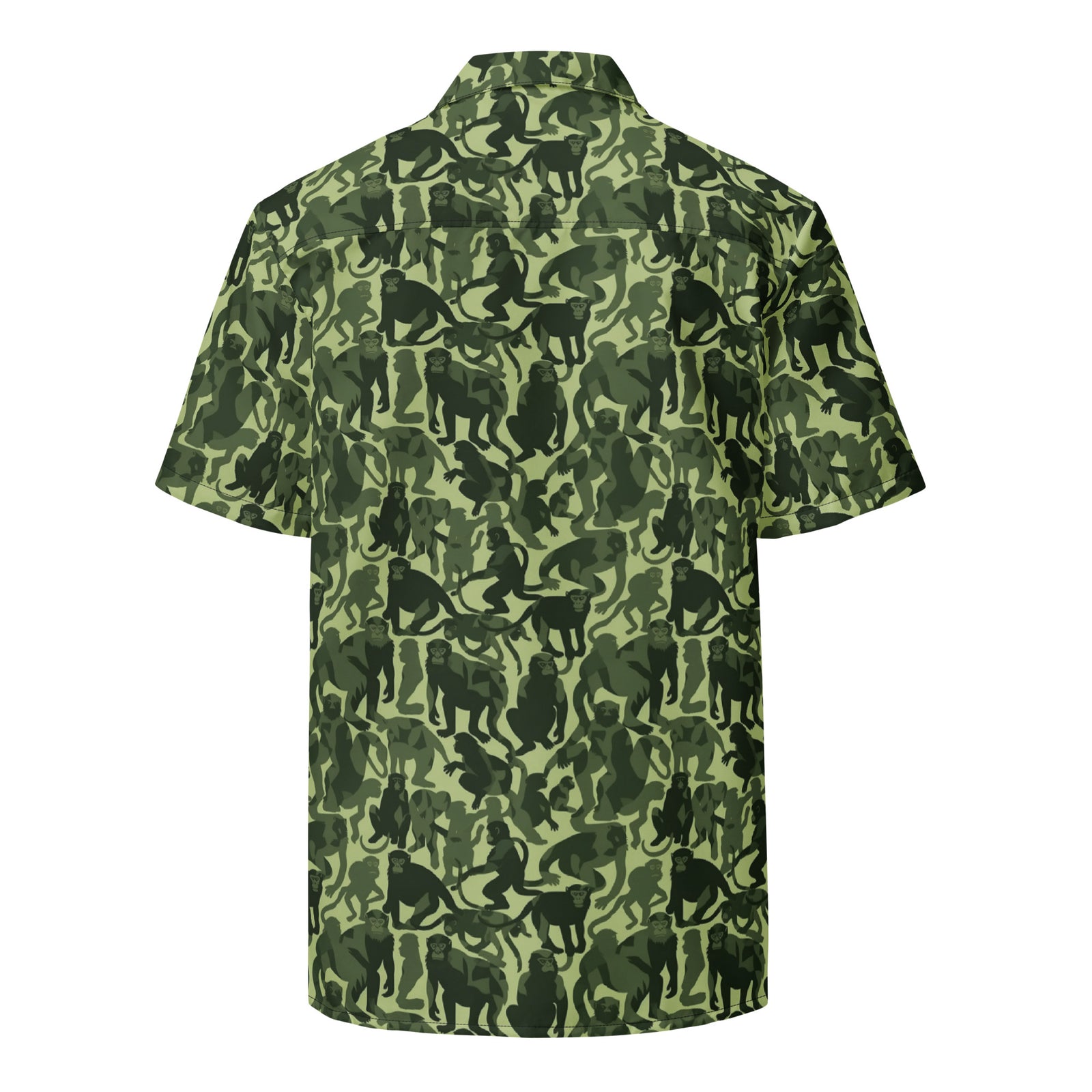 Monkey Business Camo Button Up Shirt