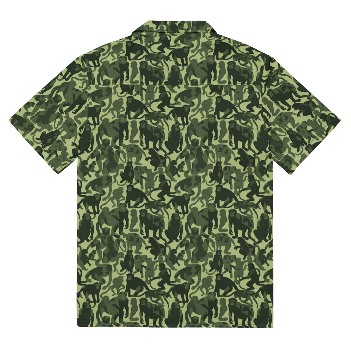 Monkey Business Camo Button Up Shirt