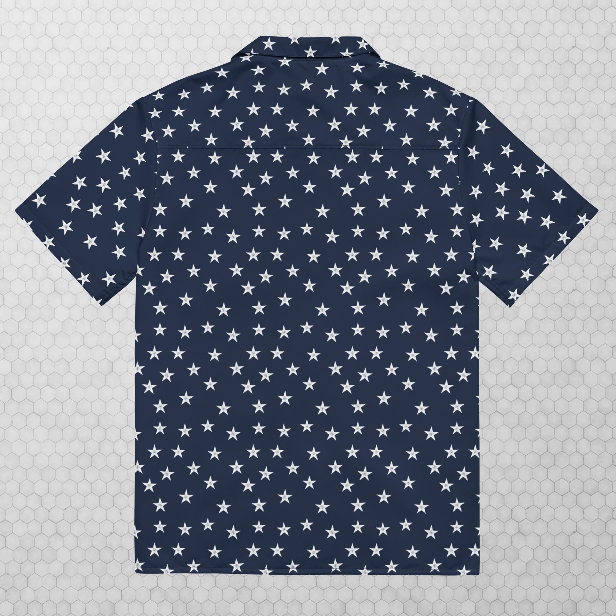 Colonial Stars Button-Up Shirt