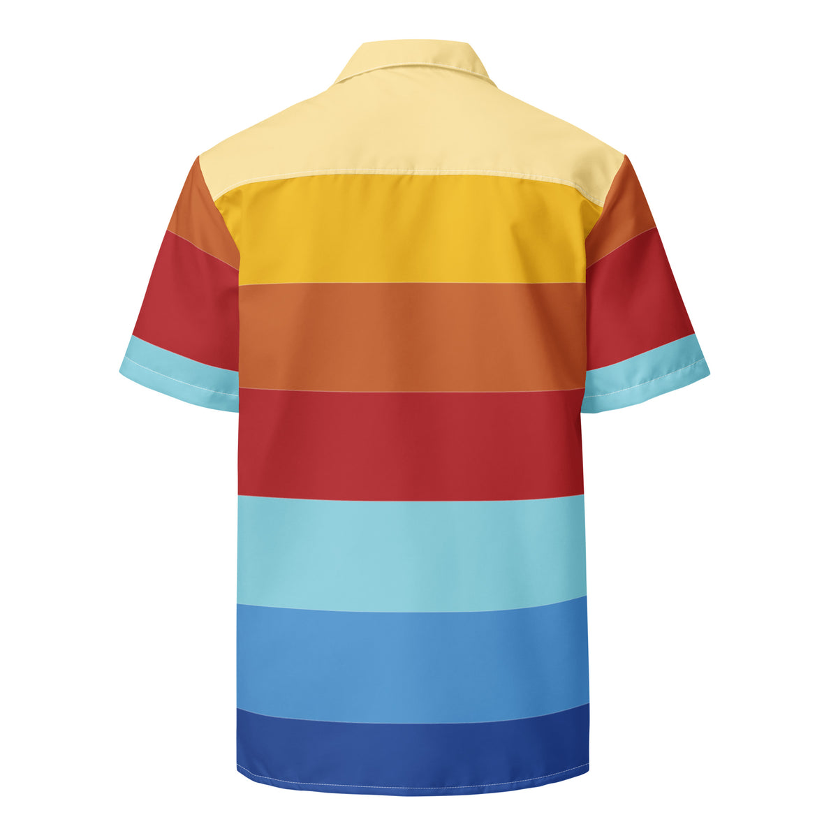 Tequila Sunrise Spectrum Button-Up Shirt