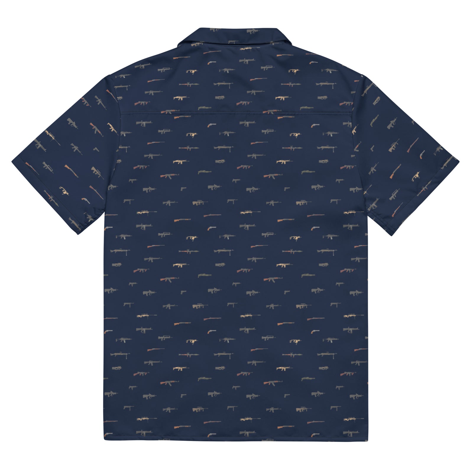 Arsenal Navy Blue Button-Up Shirt