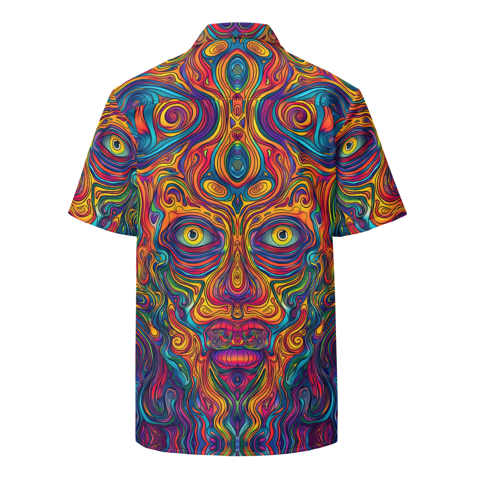 Interdimensional Tripster Machine Elves Button Up Shirt