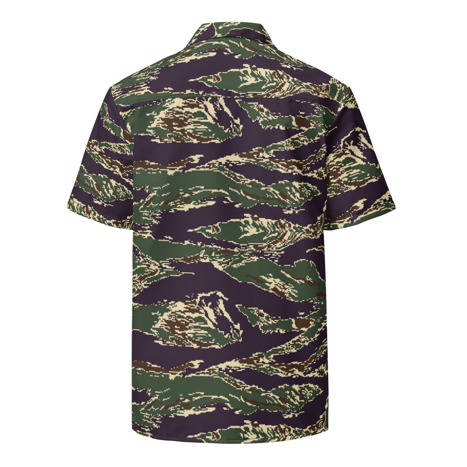 Taiwan Marine Corps Digital Tiger Stripe Camo Button Up Shirt