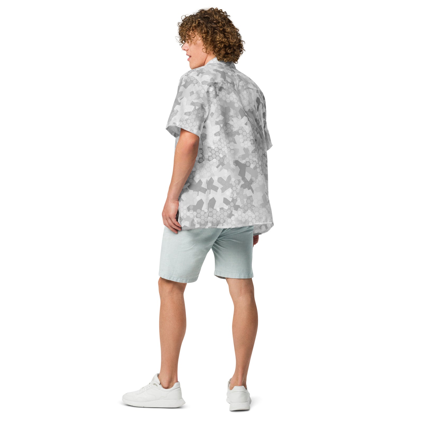 Arctic Shatter Button Up Shirt