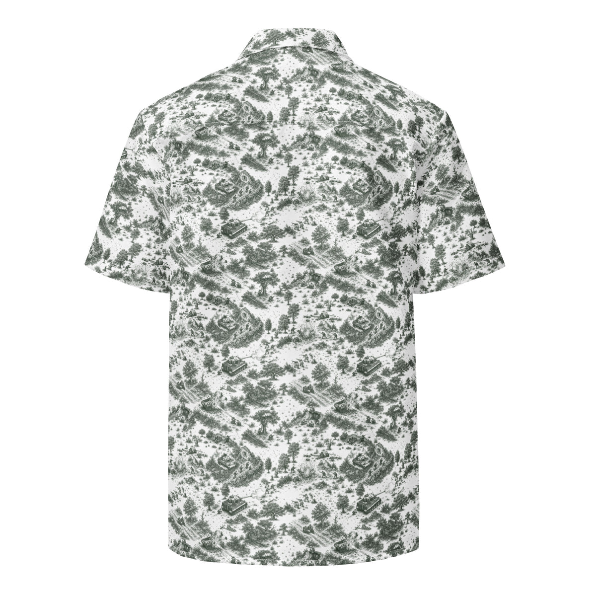Normandy ’44 Toile Button Up Shirt back view