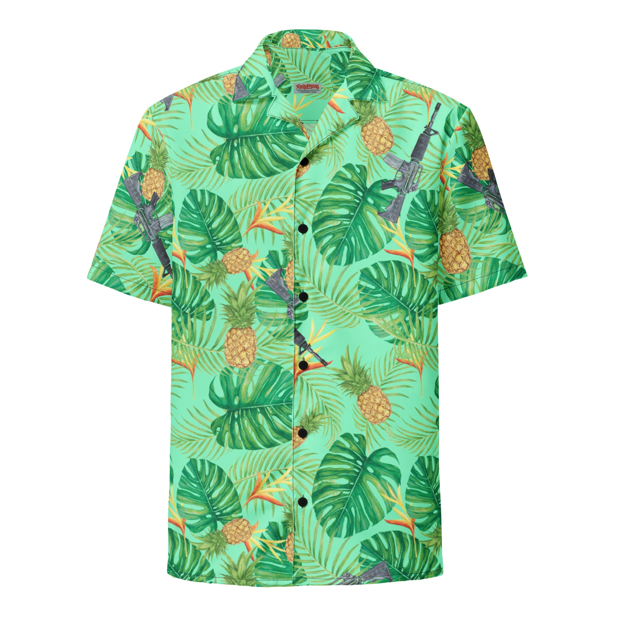 Pineapples and Carbines Hawaiian Shirt