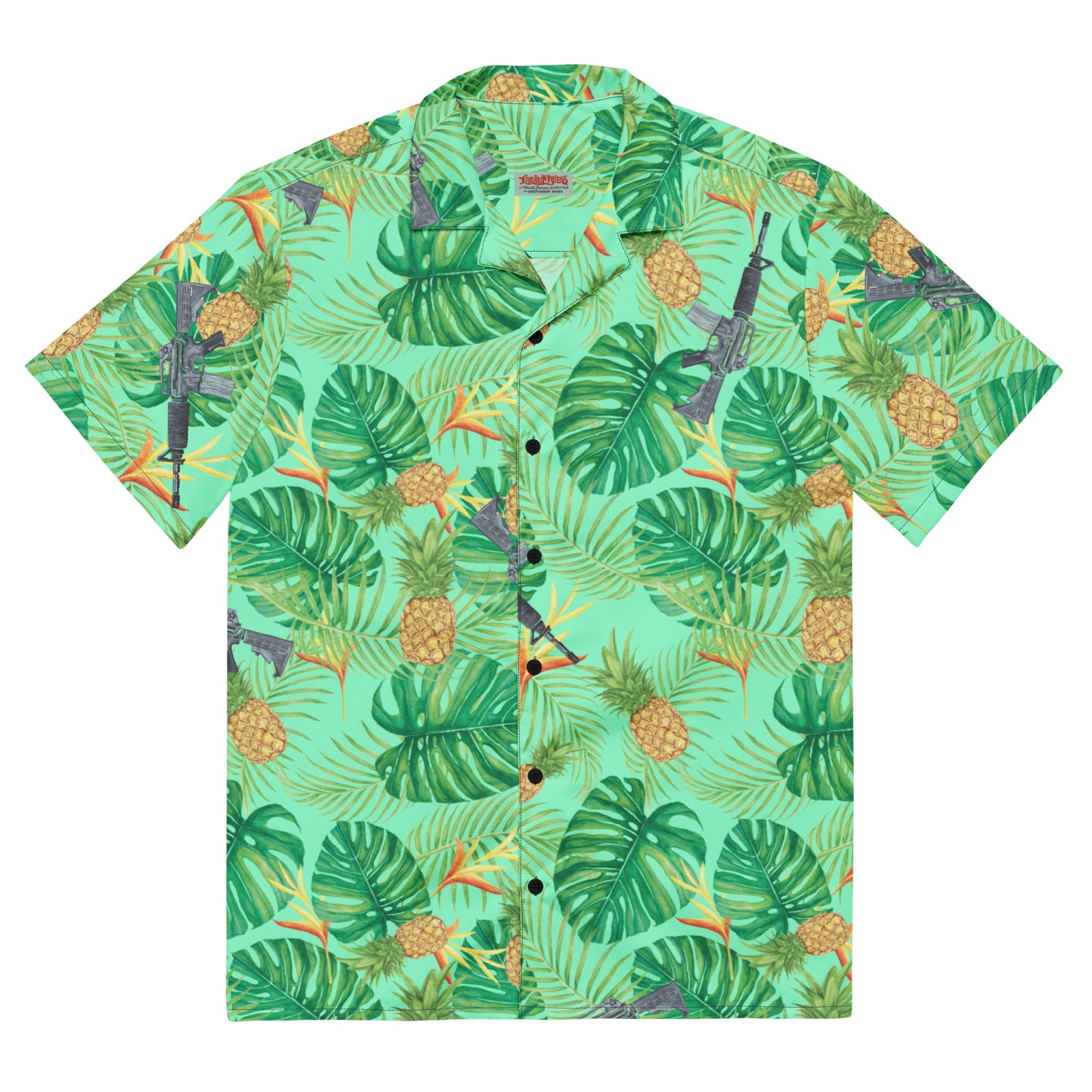 Pineapples and Carbines Hawaiian Shirt