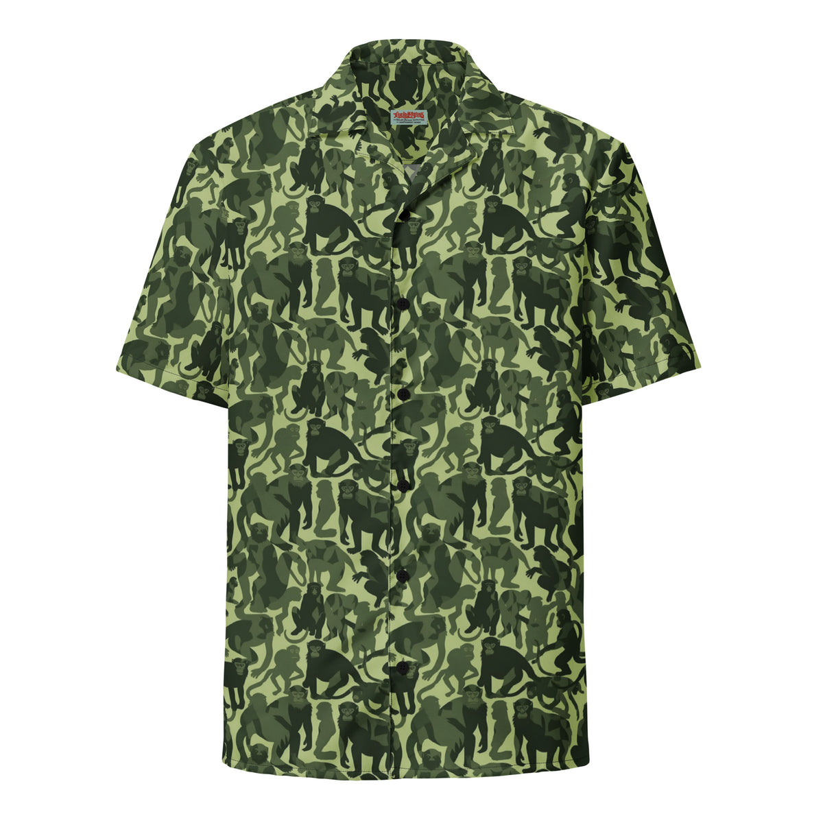 Monkey Business Camo Button Up Shirt
