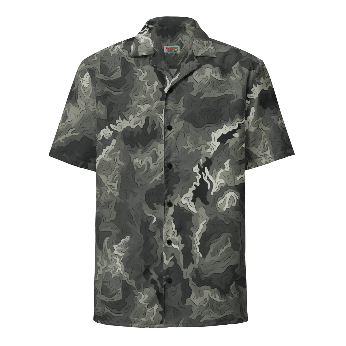 Seaweed Serenade Button-Up Shirt