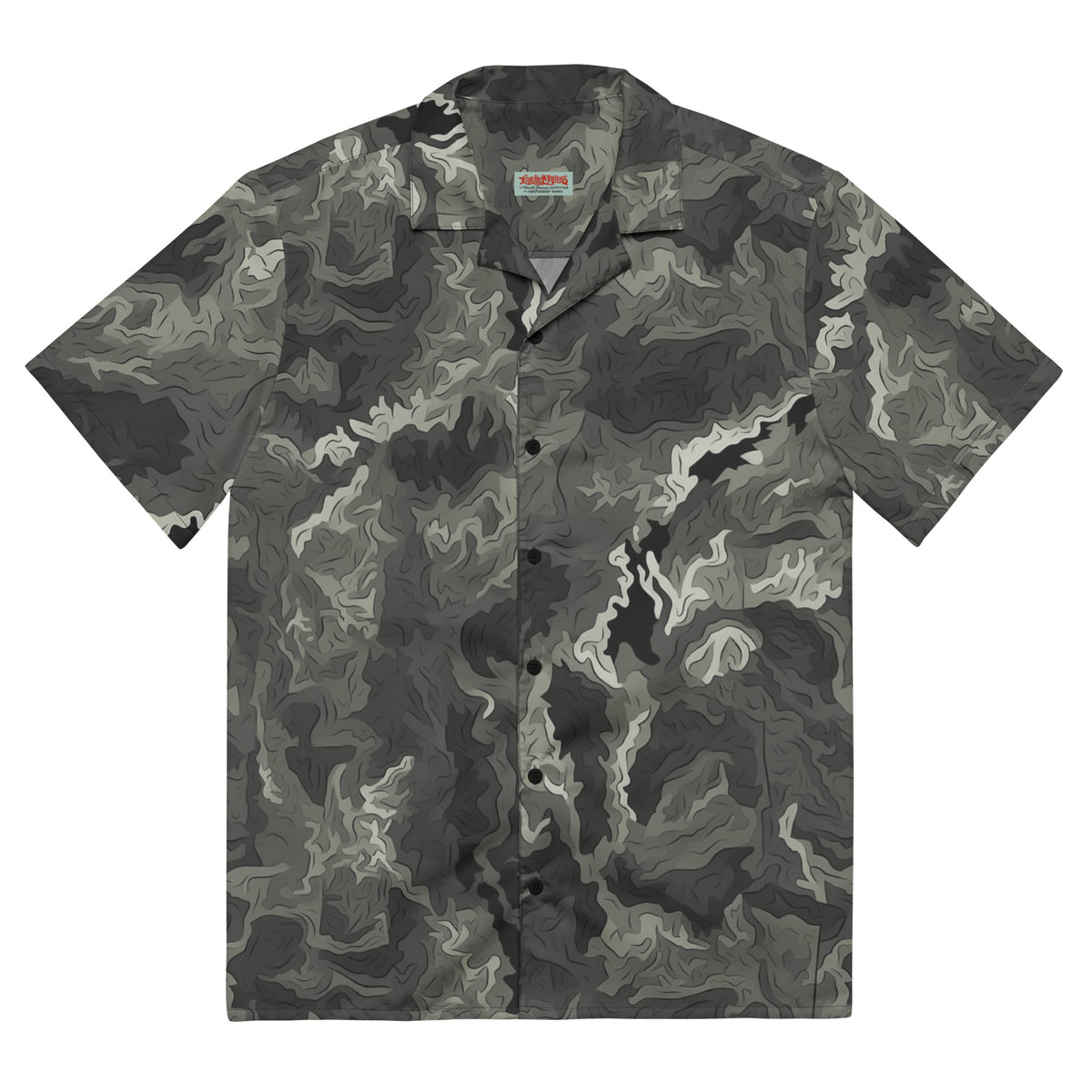Seaweed Serenade Button-Up Shirt