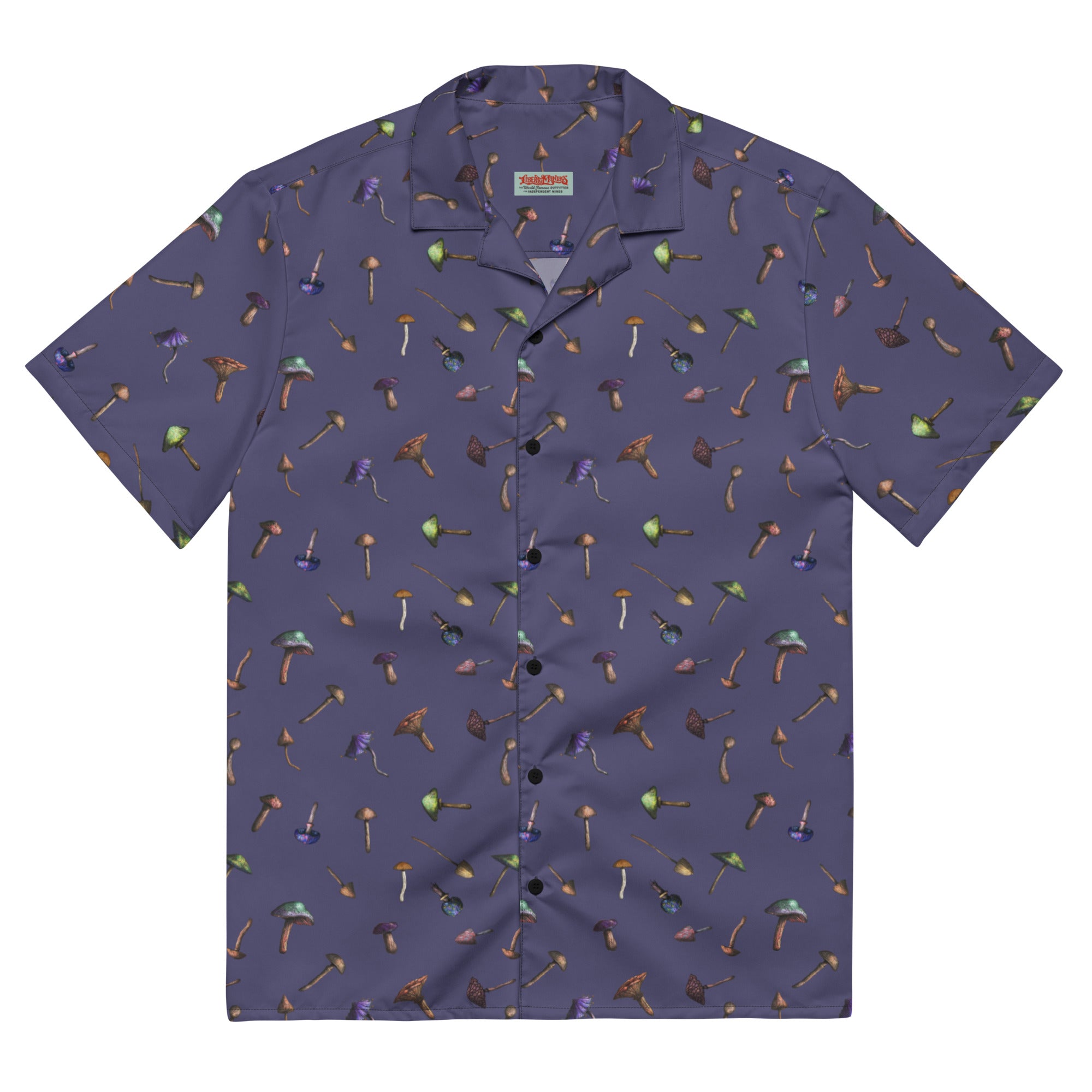 Mushroom Mirage Button-Up Shirt