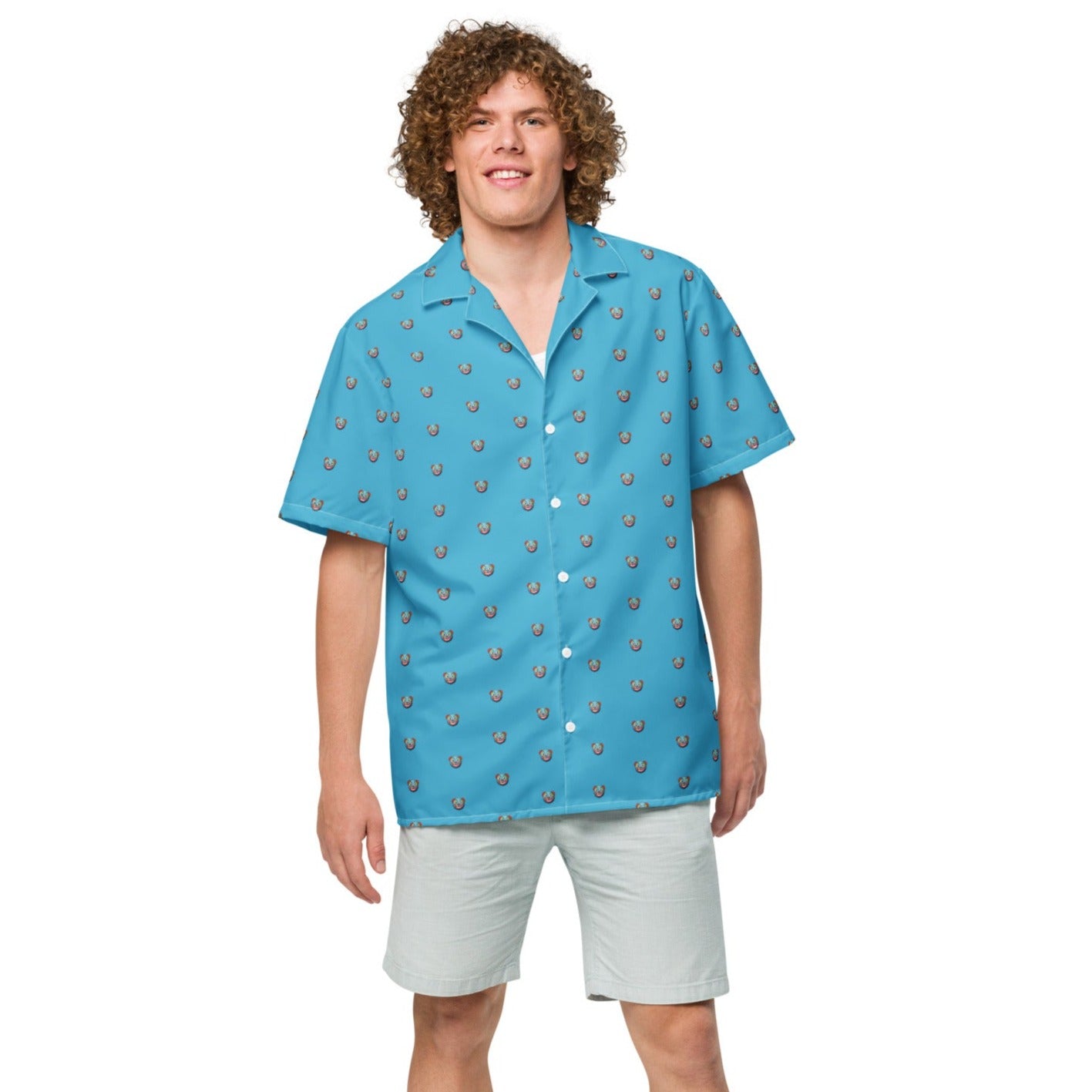 Clown World Button-Up Shirt