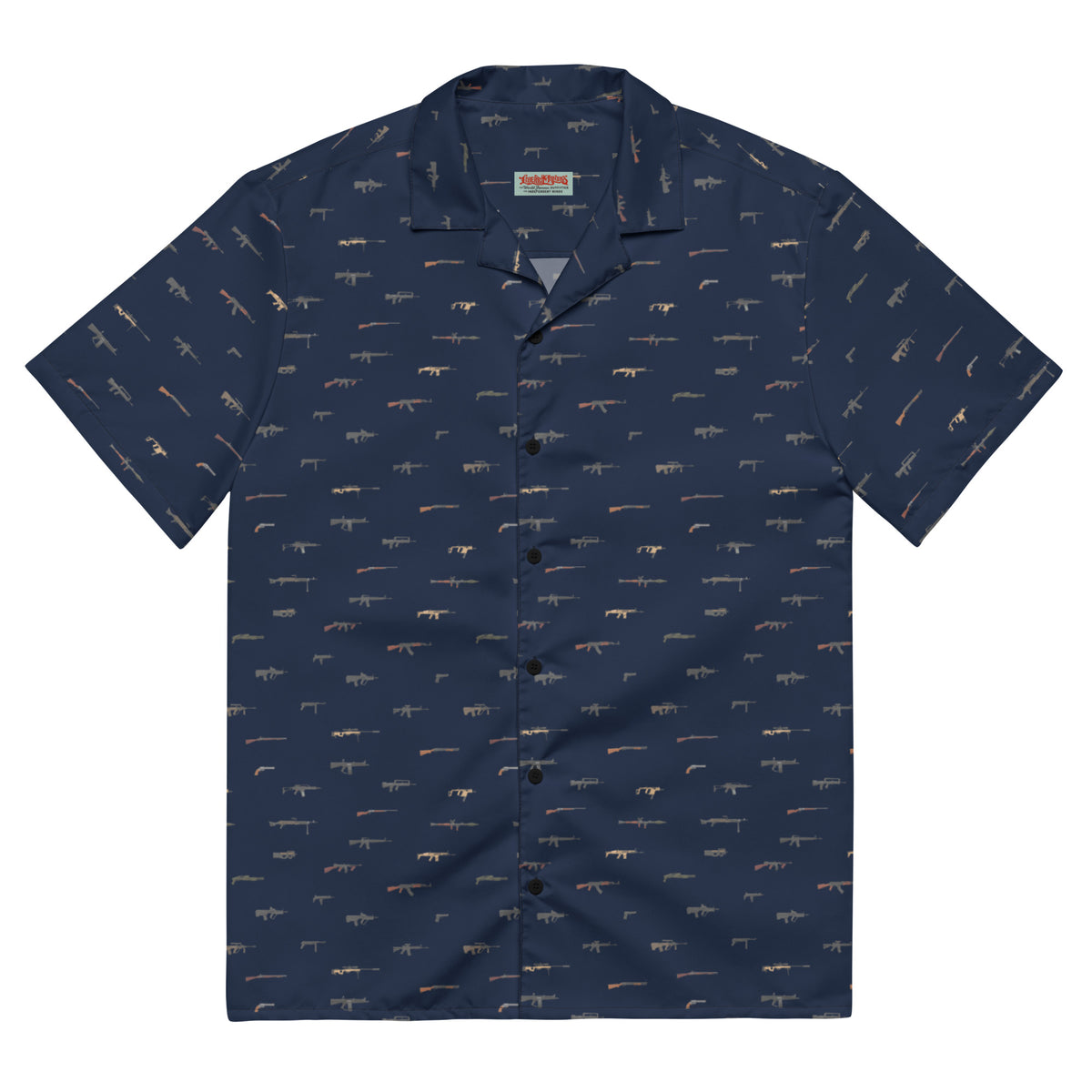 Arsenal Navy Blue Button-Up Shirt