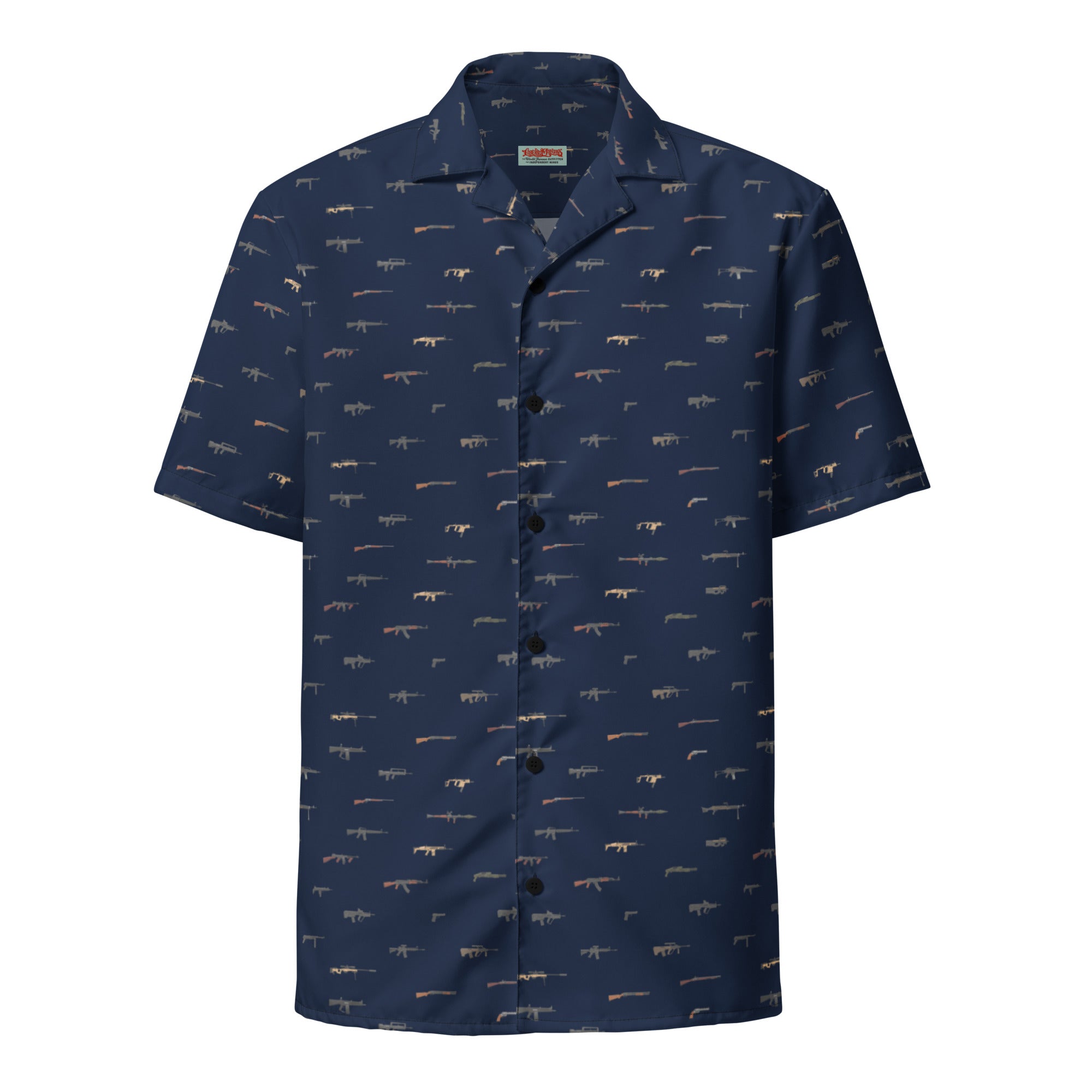 Arsenal Navy Blue Button-Up Shirt