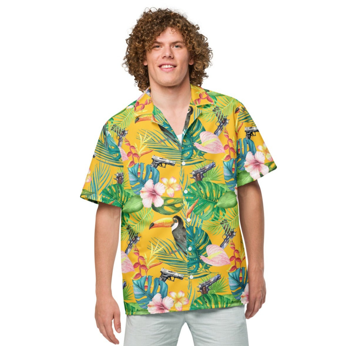 Hibiscus Bang Bang Hawaiian Shirt
