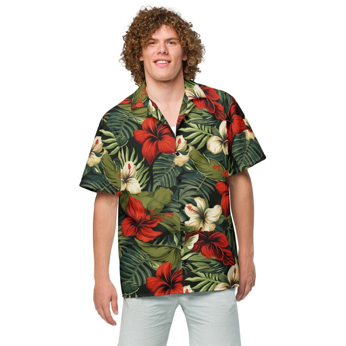 Orchid Odyssey Midcentury Hawaiian Shirt