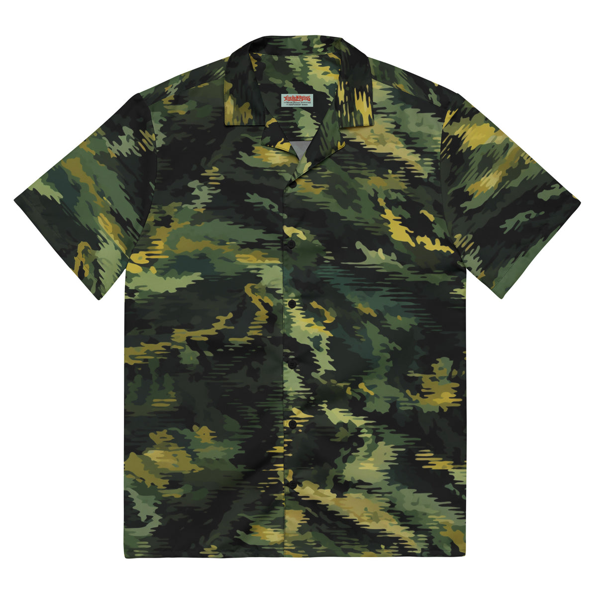 Digital MANPAT Tiger Stripe Button-Up Shirt