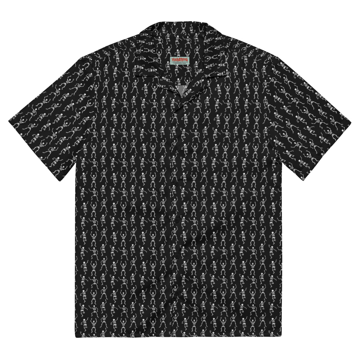Dancing Skeletons Button-Up Shirt
