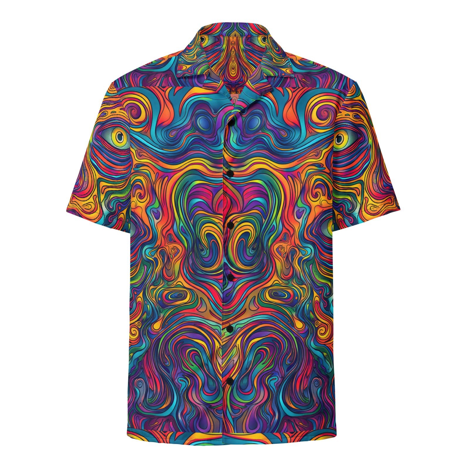 Interdimensional Tripster Machine Elves Button Up Shirt