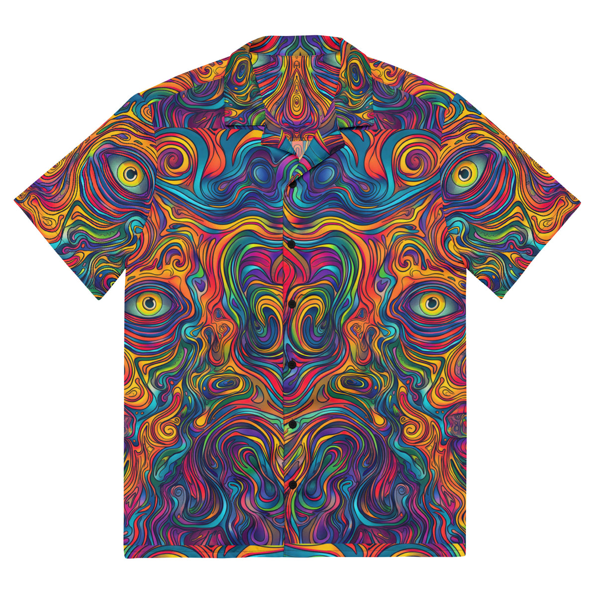 Interdimensional Tripster Machine Elves Button Up Shirt