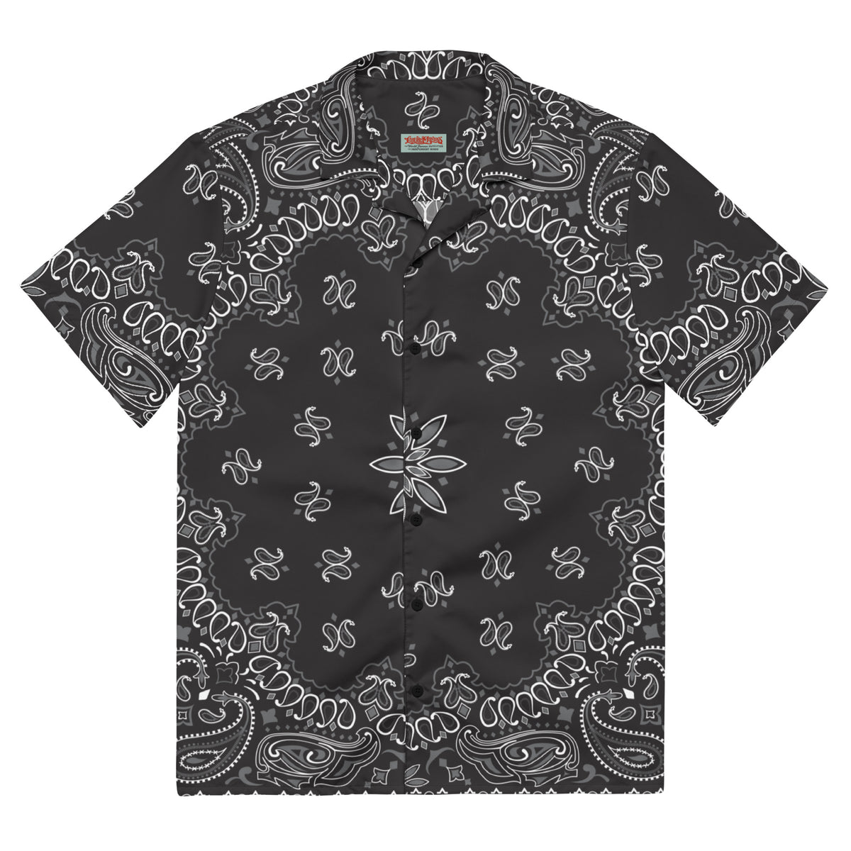 Burrito Bandito Supremo Negro Obscuro Button-Up Shirt