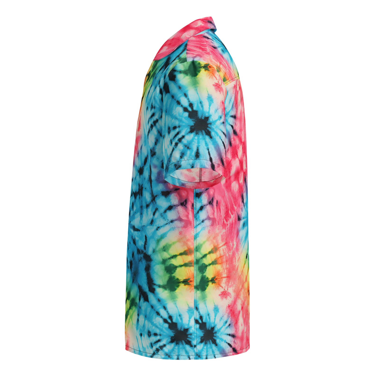 Laurel Canyon Dreamin' Tie Dye Hawaiian Button-Up Shirt