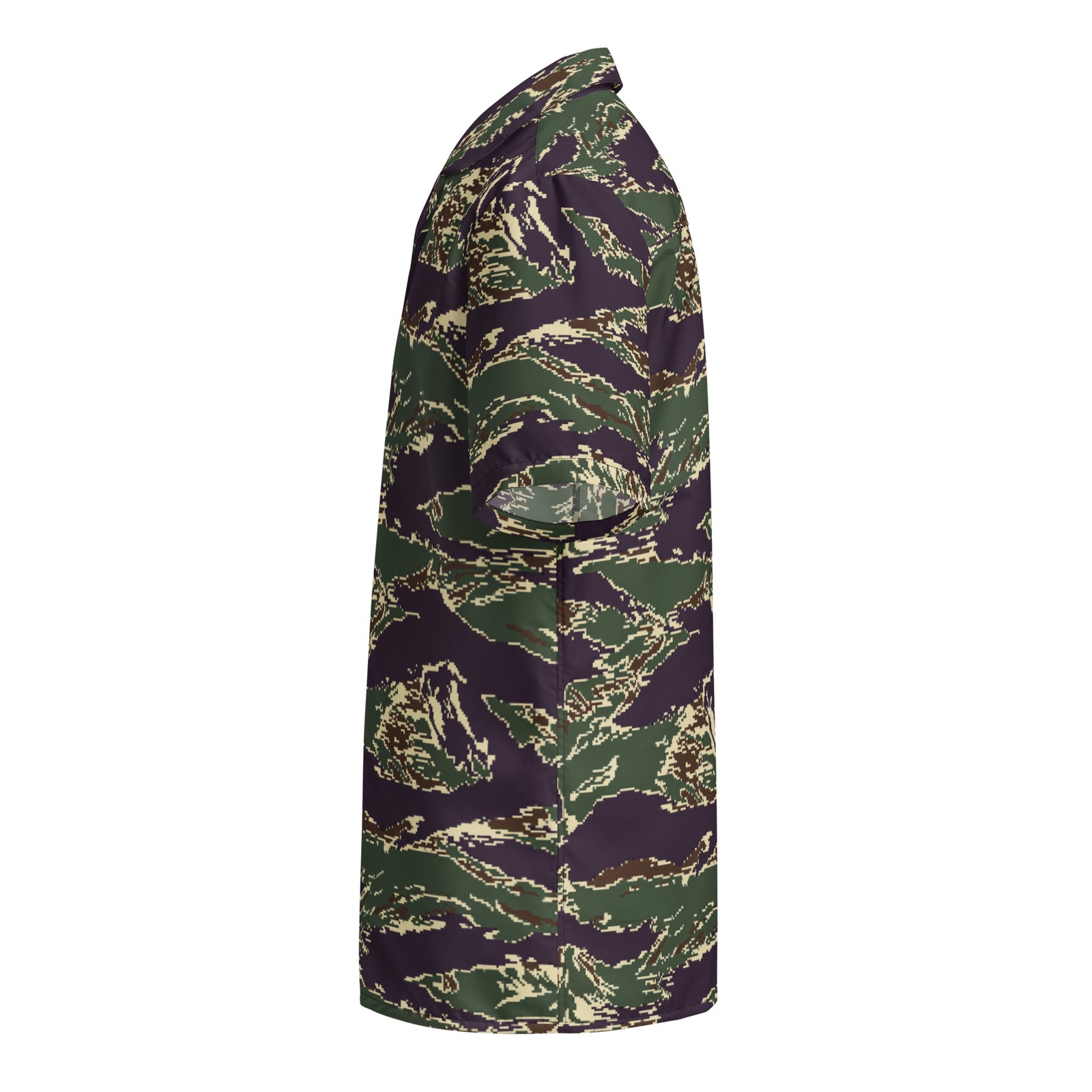 Taiwan Marine Corps Digital Tiger Stripe Camo Button Up Shirt