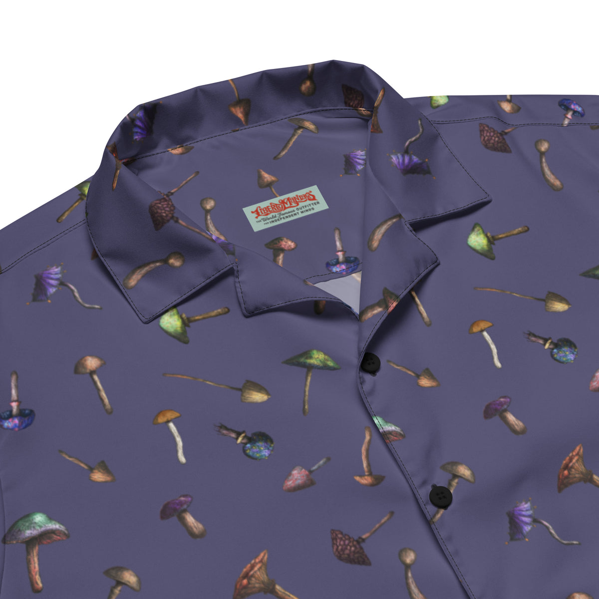 Mushroom Mirage Button-Up Shirt