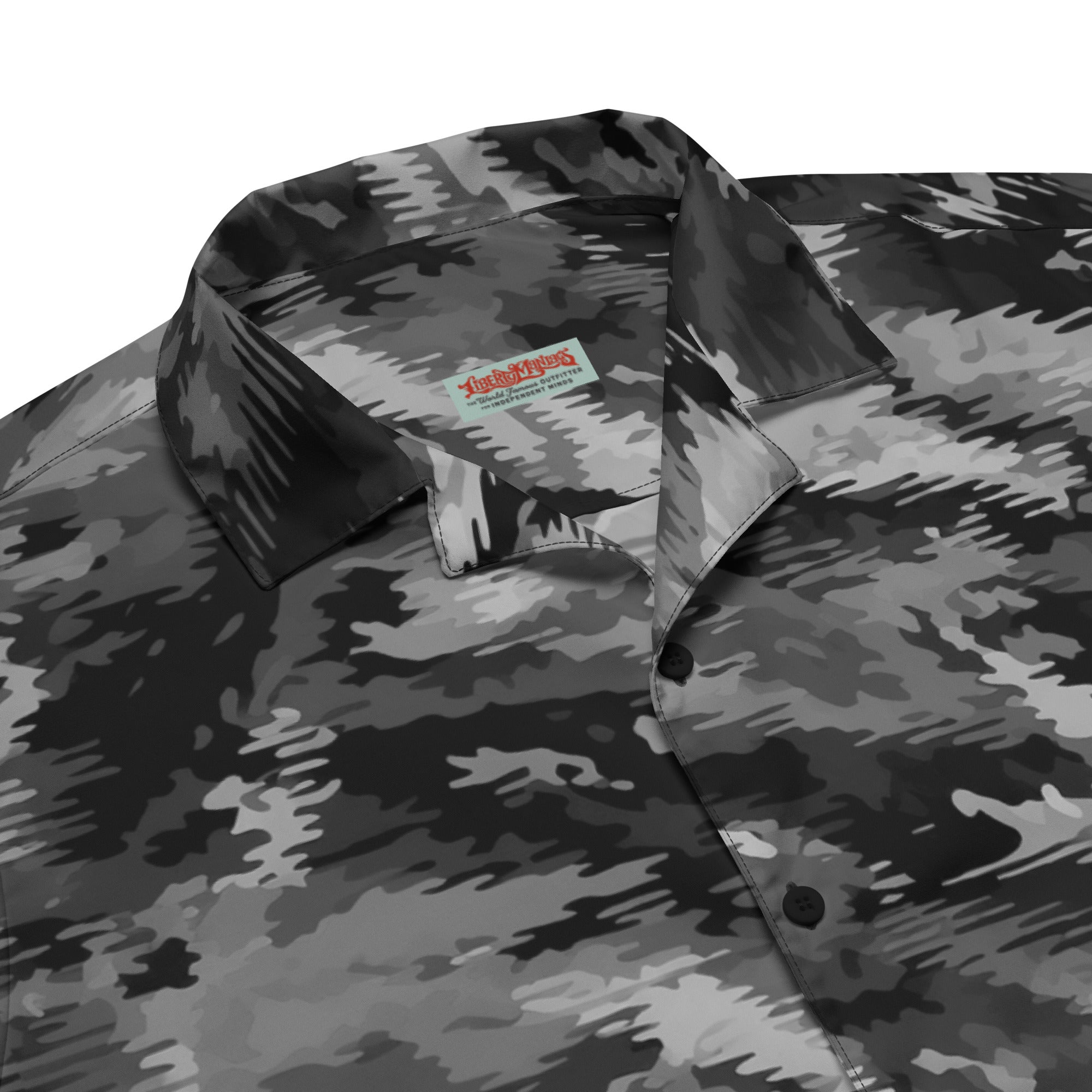 Digital MANPAT Night Ops Tiger Stripe Button-Up Shirt