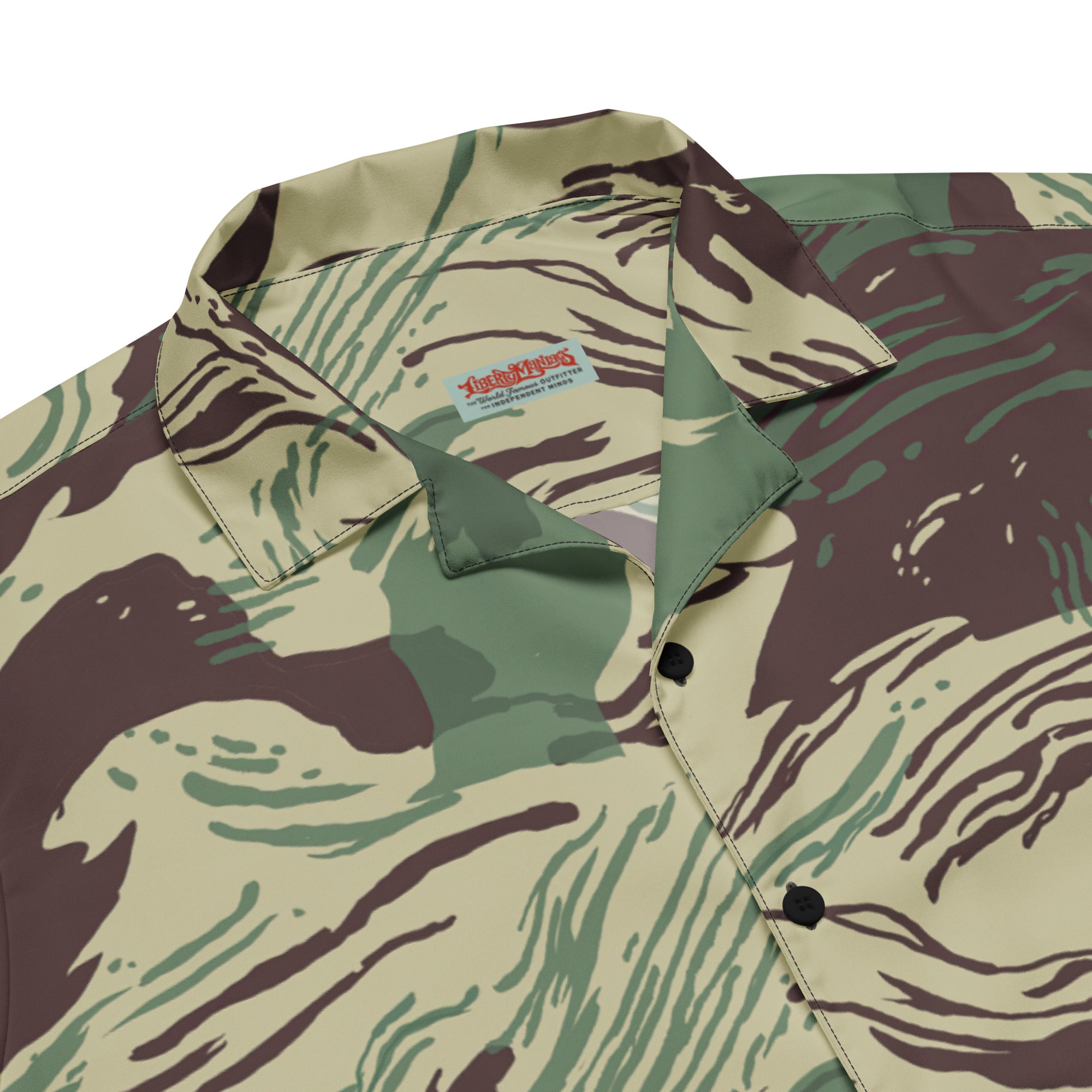 Rhodesian Brushstroke Button Up Shirt