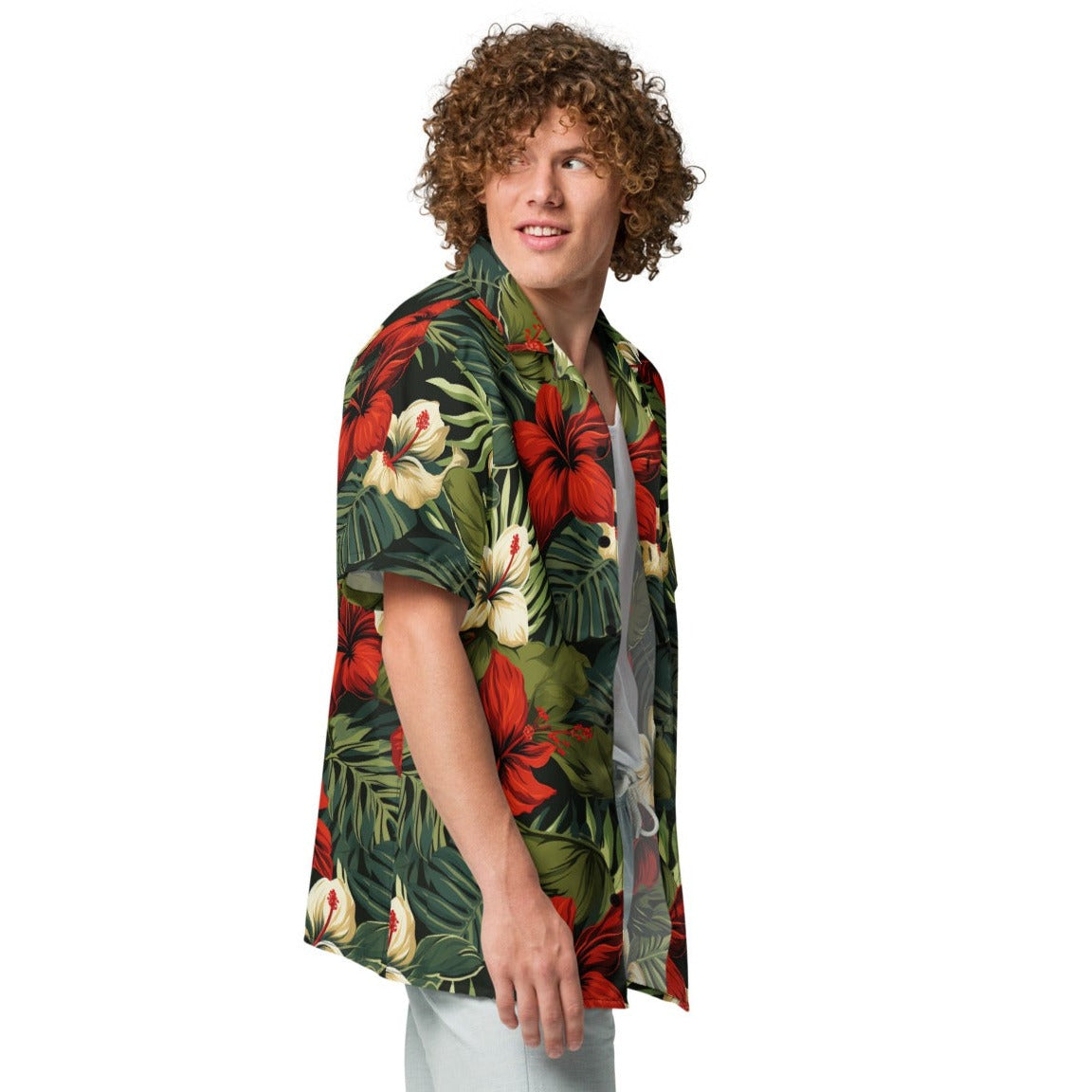 Orchid Odyssey Midcentury Hawaiian Shirt