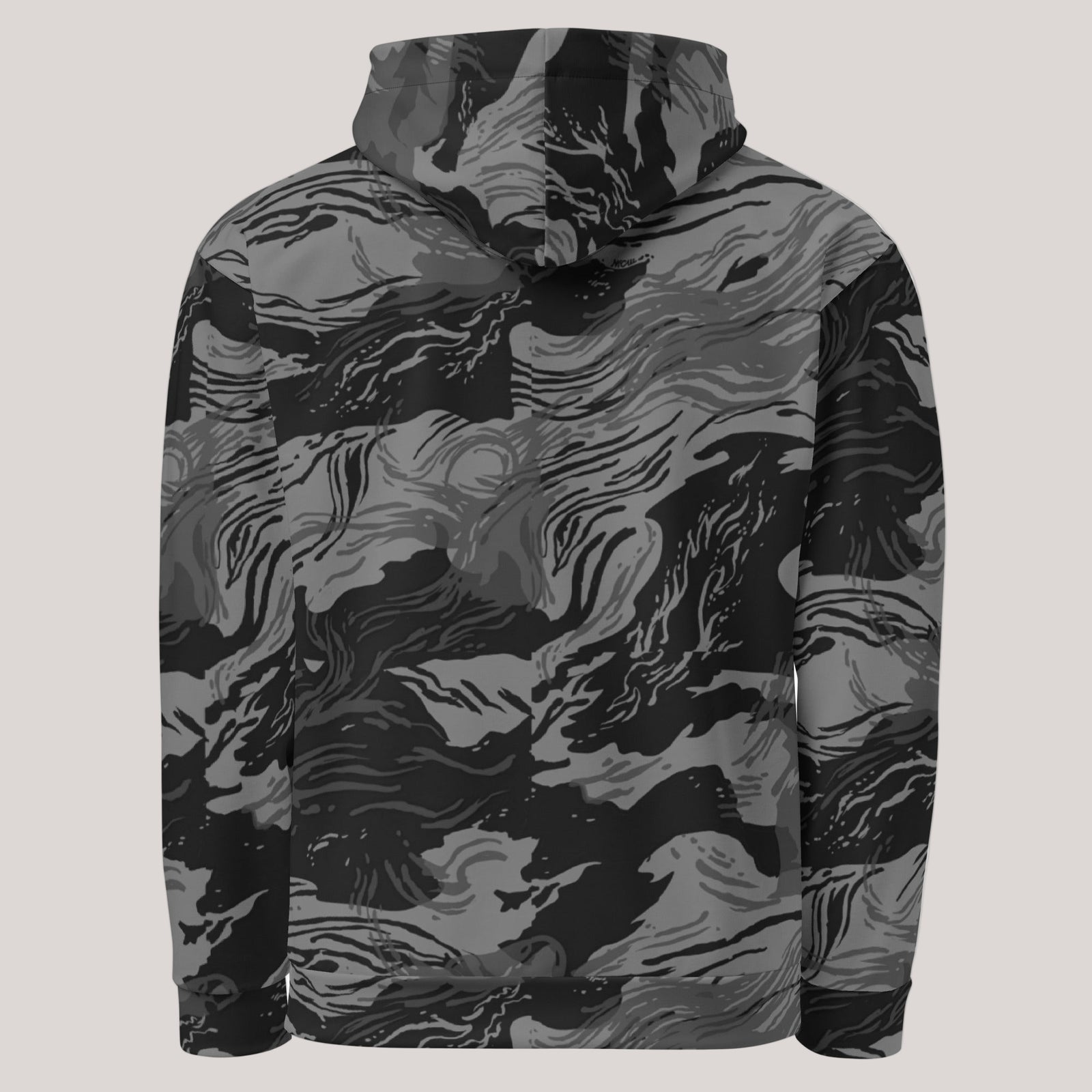 Rhodesian Brushstroke Night Ops Cotton Hoodie