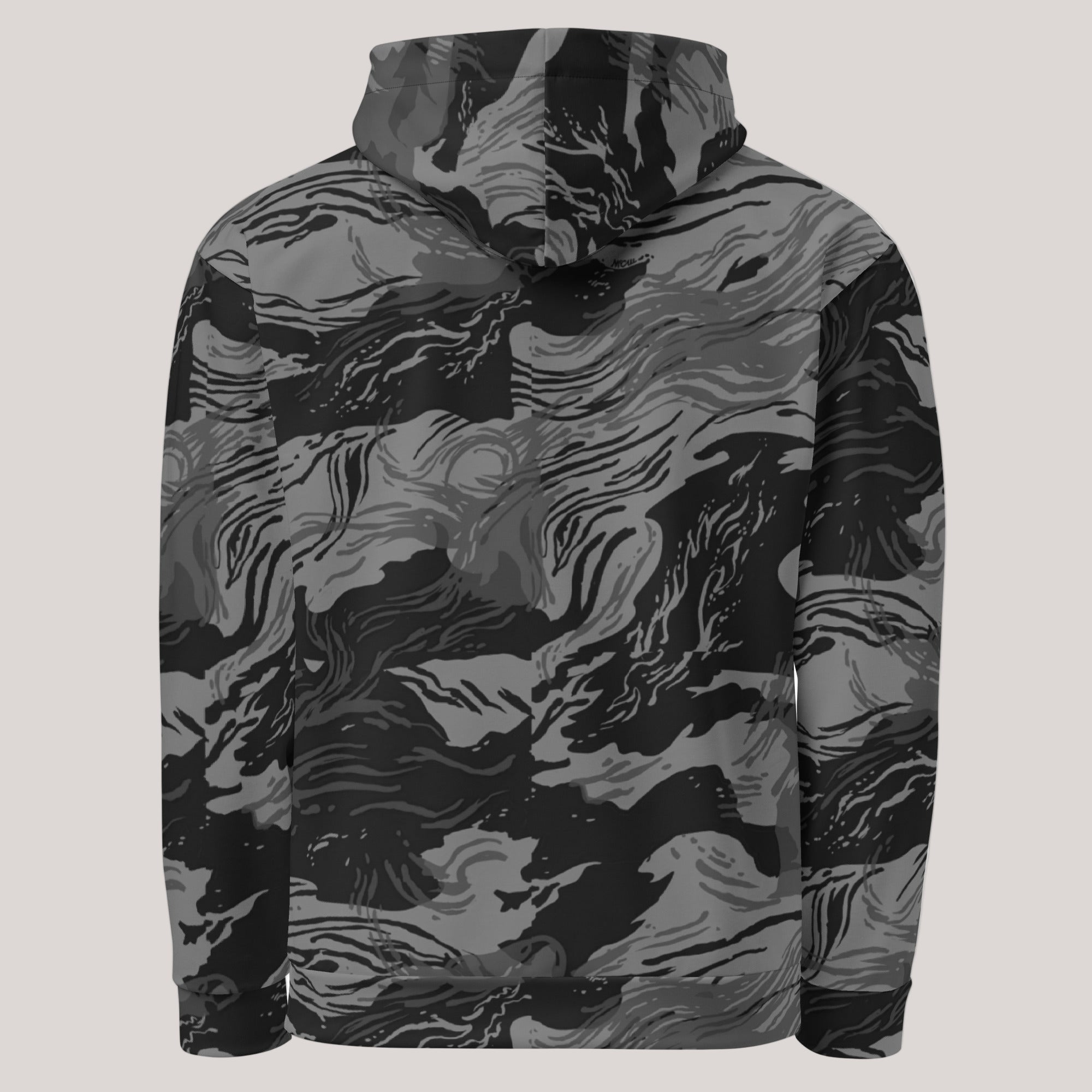Rhodesian Brushstroke Night Ops Cotton Hoodie