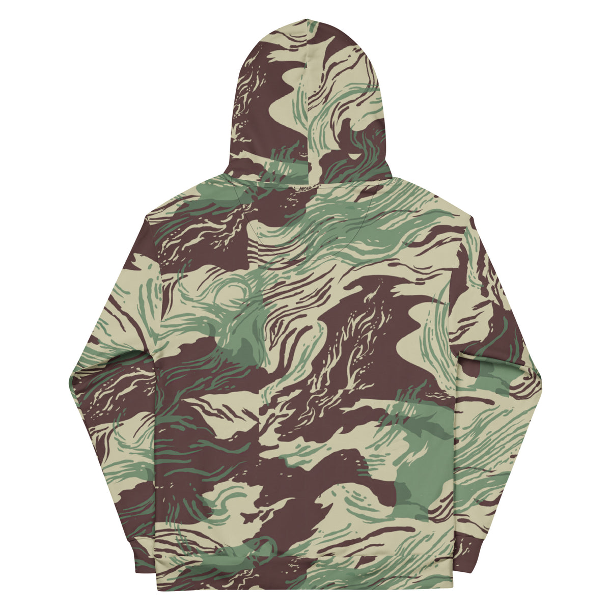 Rhodesian Brushstroke Camo Cotton Hoodie by Liberty Maniacs