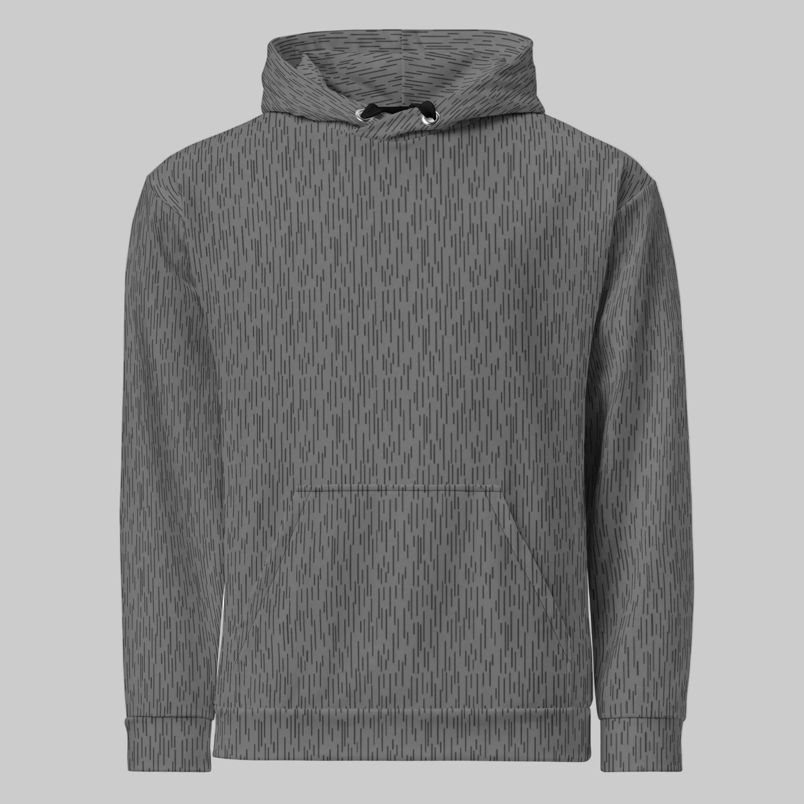 Gray hoodie on a light gray background