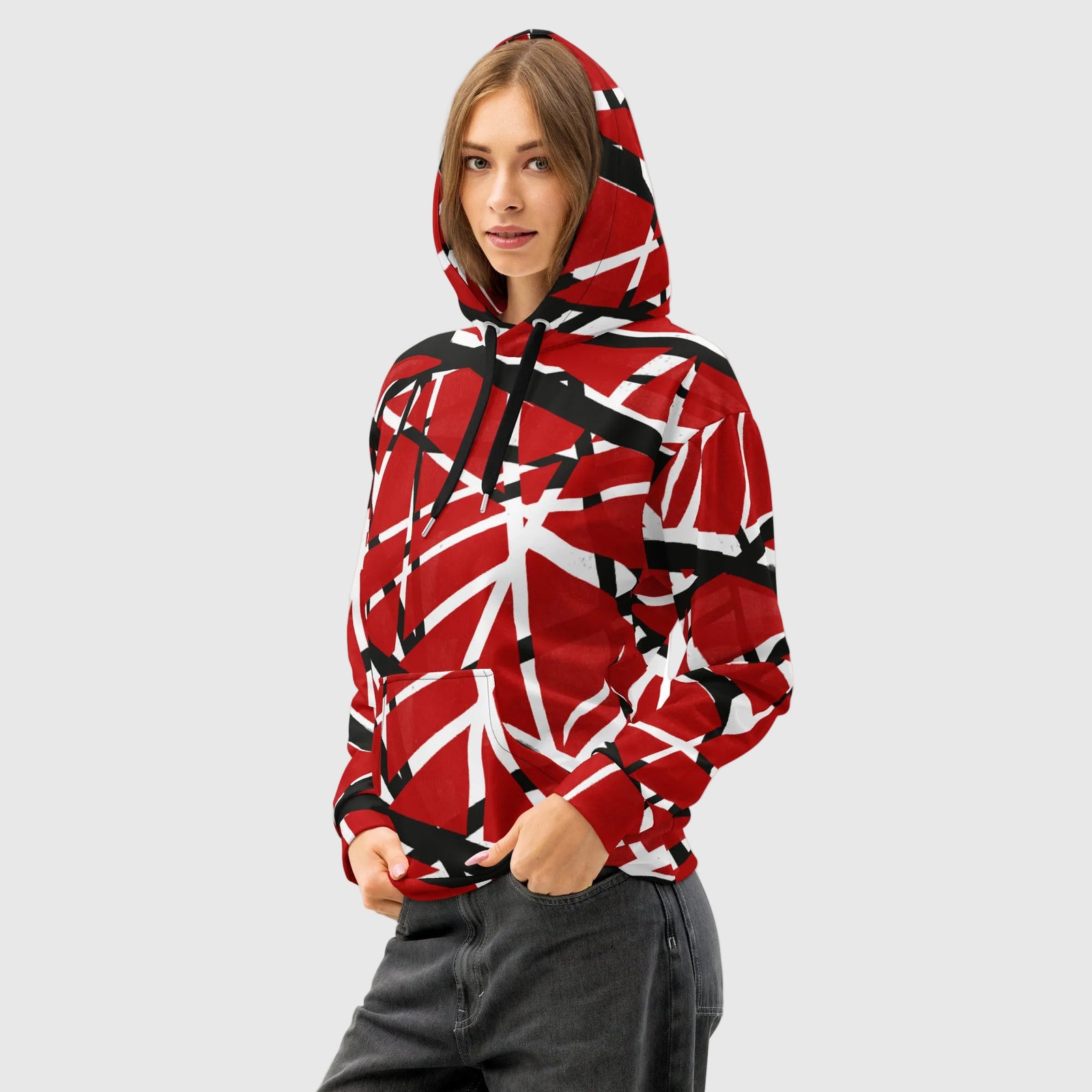 Frankenstripes Cotton Hoodie